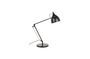 Miniature Reader Black Desk Lamp Matte Clipped