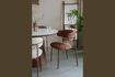 Miniature Red fabric chair Claes 2