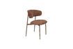 Miniature Red fabric chair Claes 1