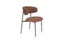 Miniature Red fabric chair Claes Clipped