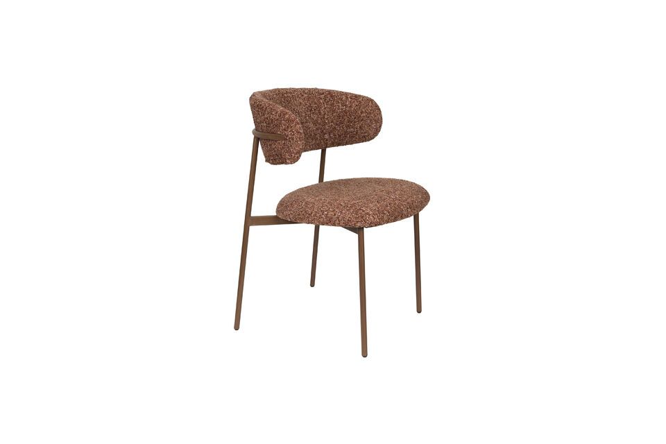 Red fabric chair Claes White Label