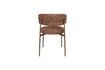Miniature Red fabric chair Claes 6