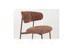Miniature Red fabric chair Claes 8