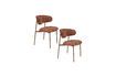 Miniature Red fabric chair Claes 9
