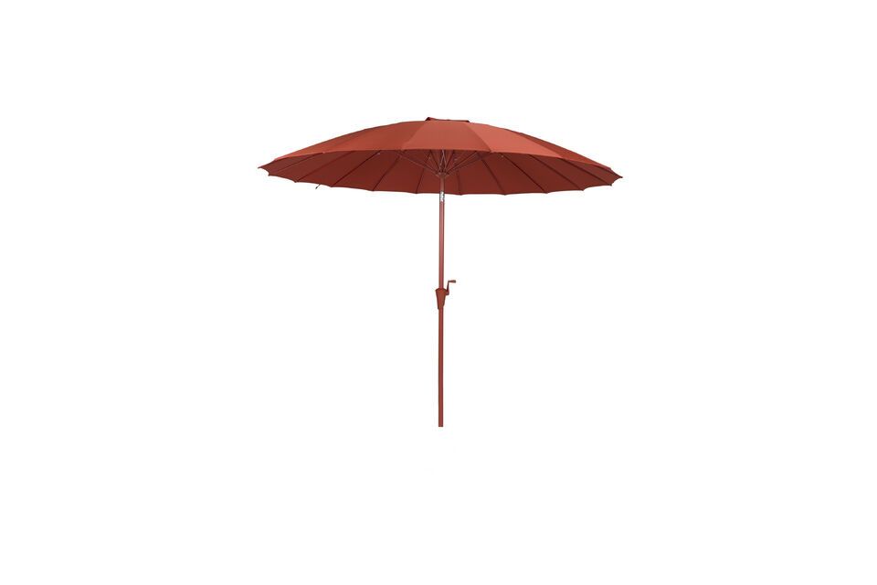 Red polyester parasol Sunshine Zuiver