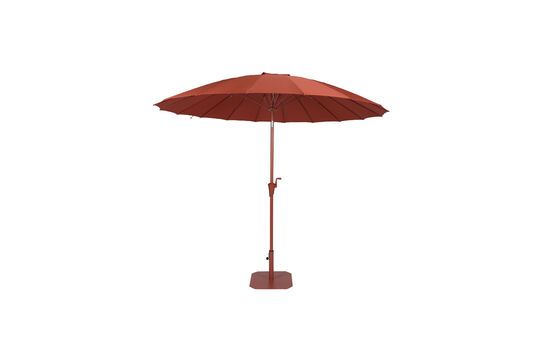 Red polyester parasol Sunshine