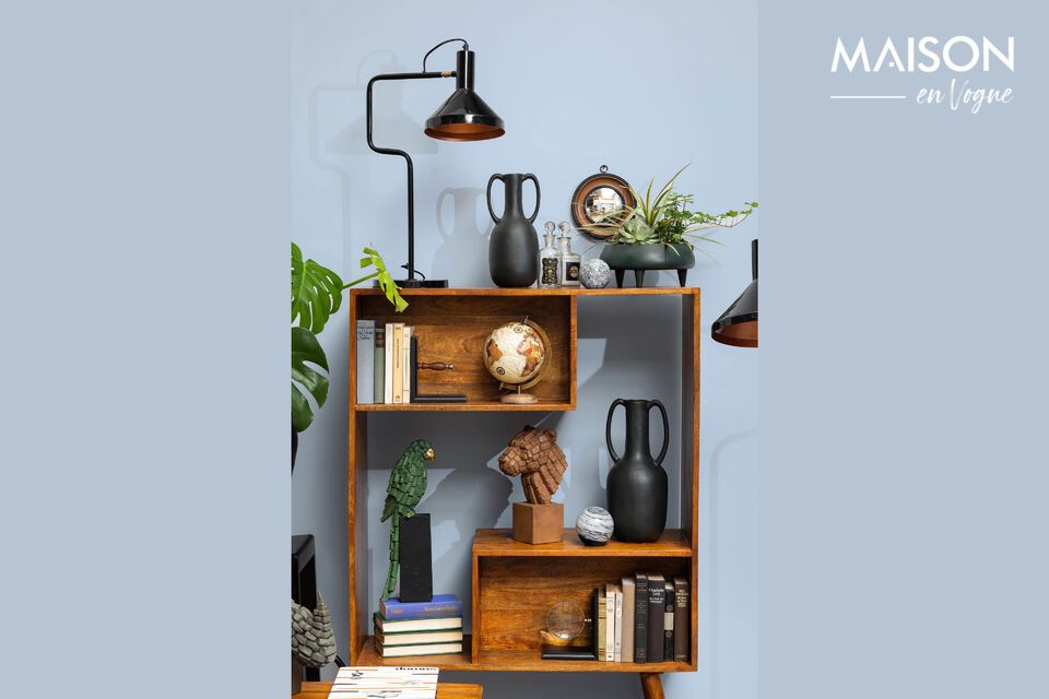 Think both aesthetics and utility with this refined piece of furniture