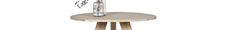 Material Details Rhonda solid oak table