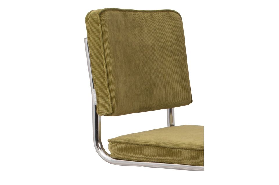 Ridge Kink Rib green chair - 5