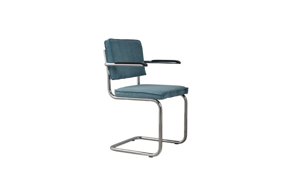 Ridge Rib Chair Blue Zuiver