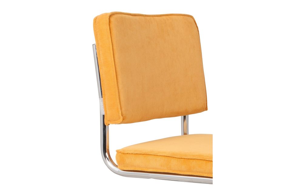 Ridge Rib Chair yellow - 5