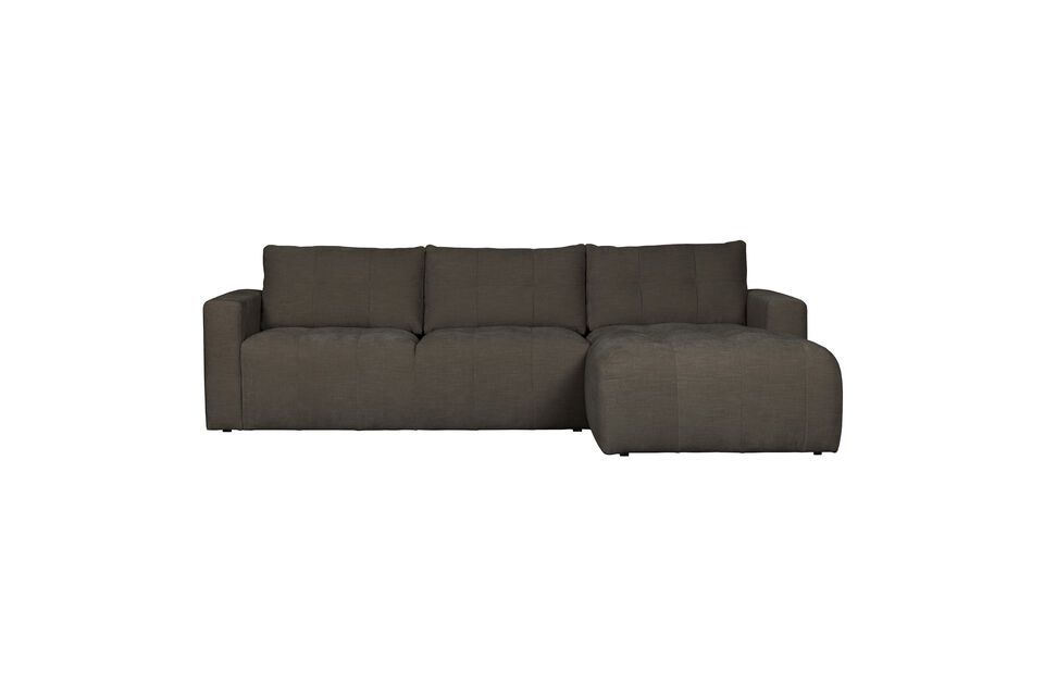 Right corner sofa in anthracite fabric Bar Vtwonen
