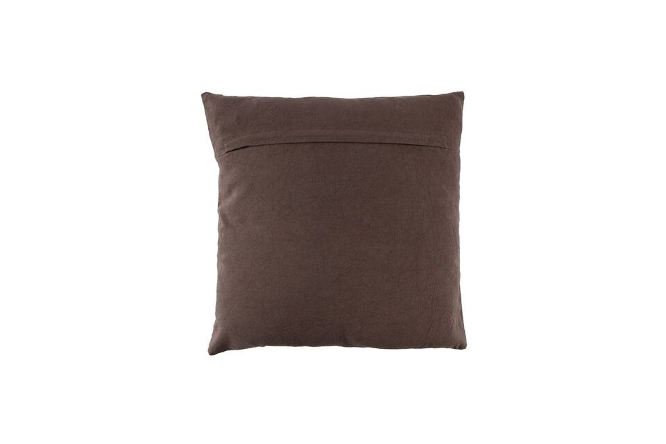 The cushion measures H 45 x W 45 cm and has a removable cushion cover with a convenient zipper