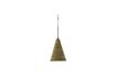 Miniature Rosay Green cotton hanging lamp 1