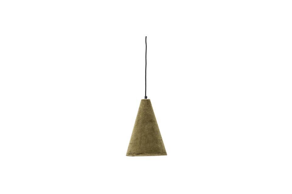 Rosay Green cotton hanging lamp Bloomingville