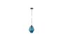 Miniature Rose Hanging lamp colour blue Clipped