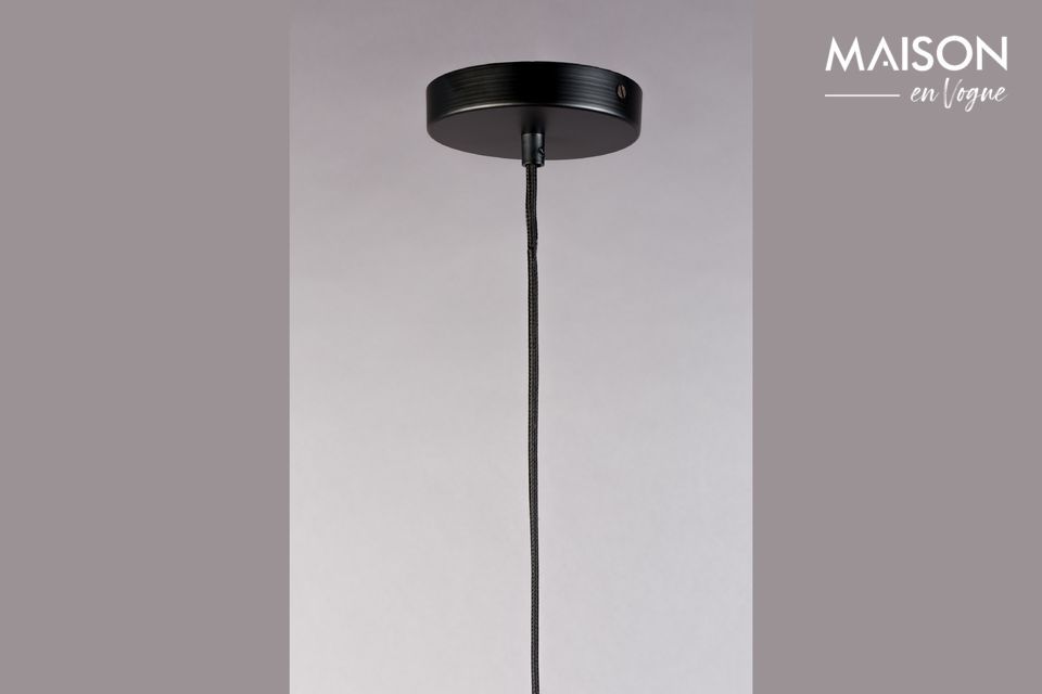 A luminaire with a revisited Art Deco look