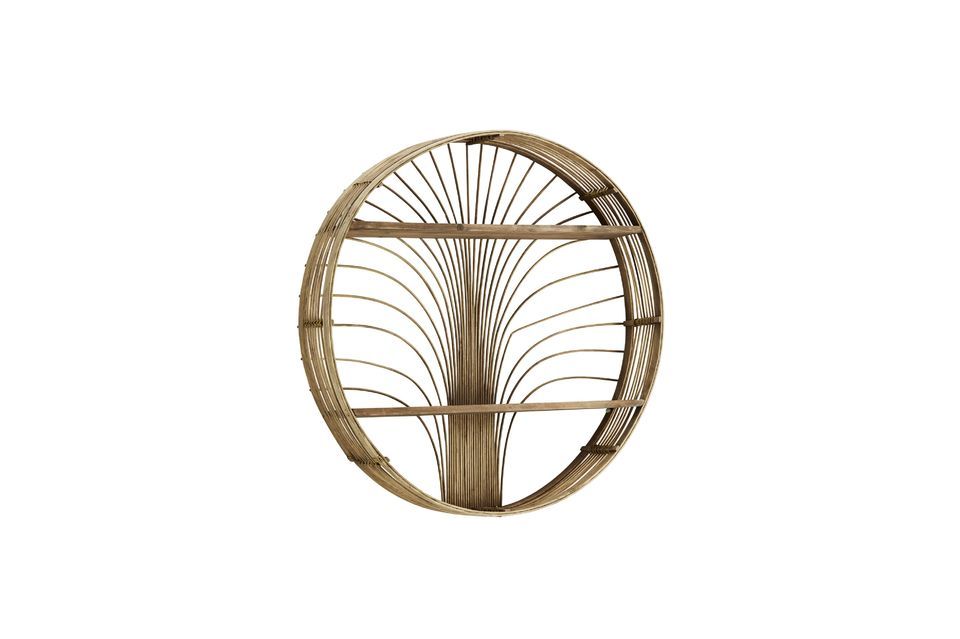 Round bamboo wall shelf Seol Madam Stoltz