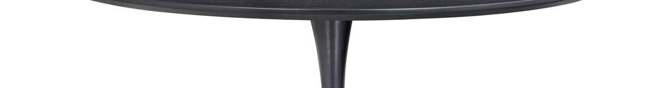 Material Details Round black table Sammy