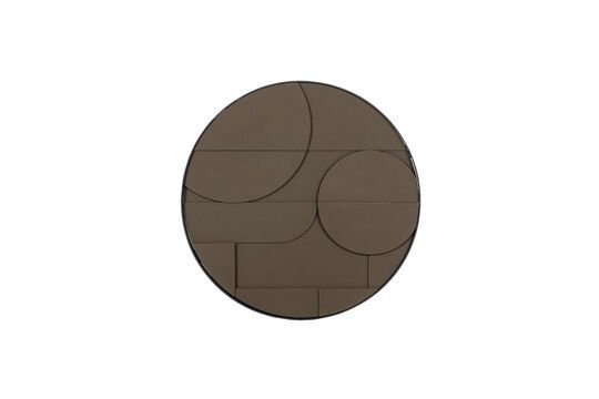 Round brown paint Fiona Clipped