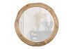 Miniature Round mirror in mango wood Rion 1