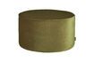 Miniature Round pouffe in olive green velvet Sara 1