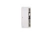 Miniature Row white wooden cabinet 4