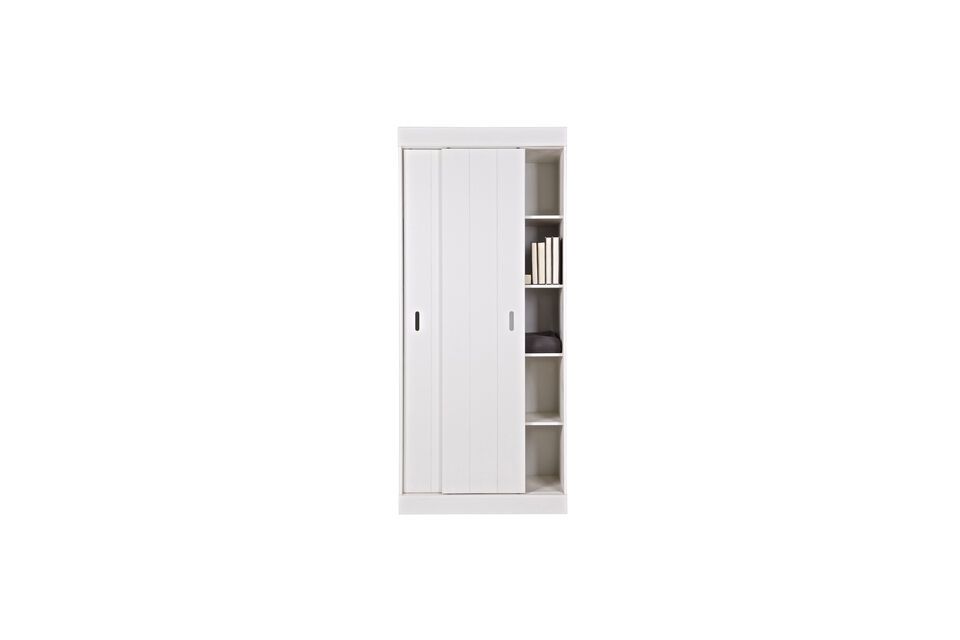 The dimensions of this cabinet are ideal for adding functionality to your space without