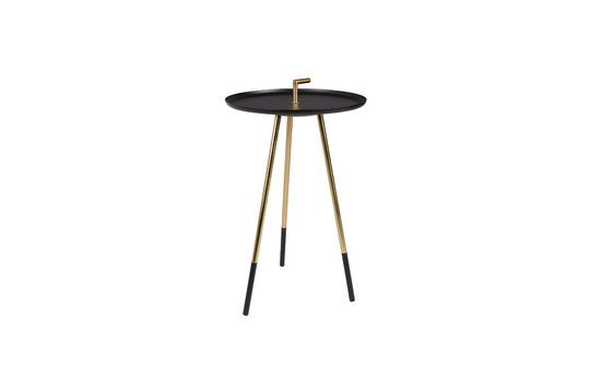 Rumbi Side table black Clipped