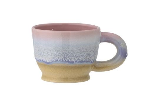 Safie pink stoneware mug