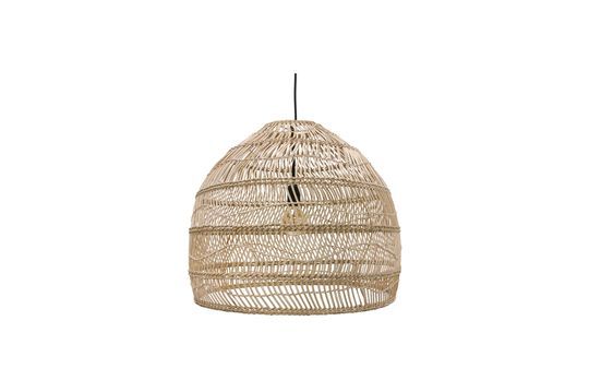 Sancy natural wicker hanging lamp size M Clipped