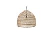 Miniature Sancy natural wicker hanging lamp size M 2