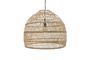 Miniature Sancy natural wicker hanging lamp size M Clipped