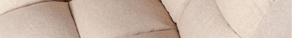 Material Details Sand Pepper corner armchair