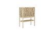 Miniature Sanna tall buffet in natural pine and rattan 3