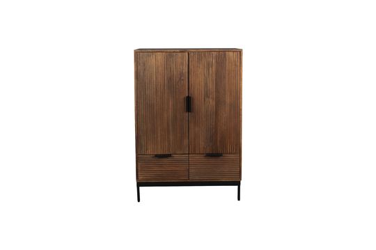 Saroo Brown Wooden Cabinet Clipped