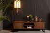 Miniature Saroo brown wooden sideboard 1