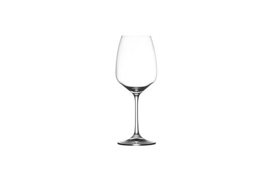 Sauvignon transparent crystal red wine glass