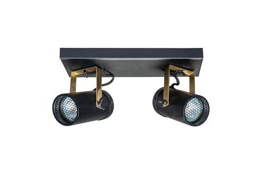 Scope Double light spot with black finish