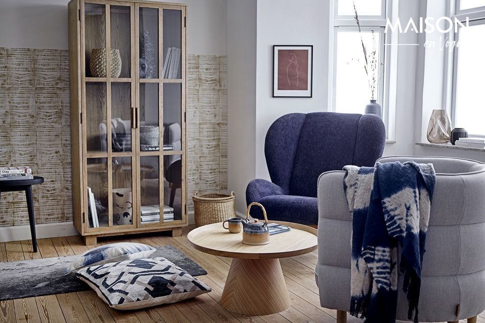 A pure Nordic style for baskets with Danish accents