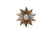 Miniature Segrois sun mirror in golden resin 3