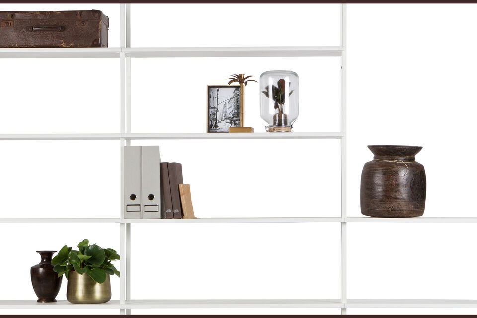 Cabinet Rack offers a unique concept: a base in two sizes (high and low) and separate shelves