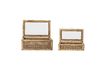 Miniature Set of 2 Belmont Pine Boxes 7