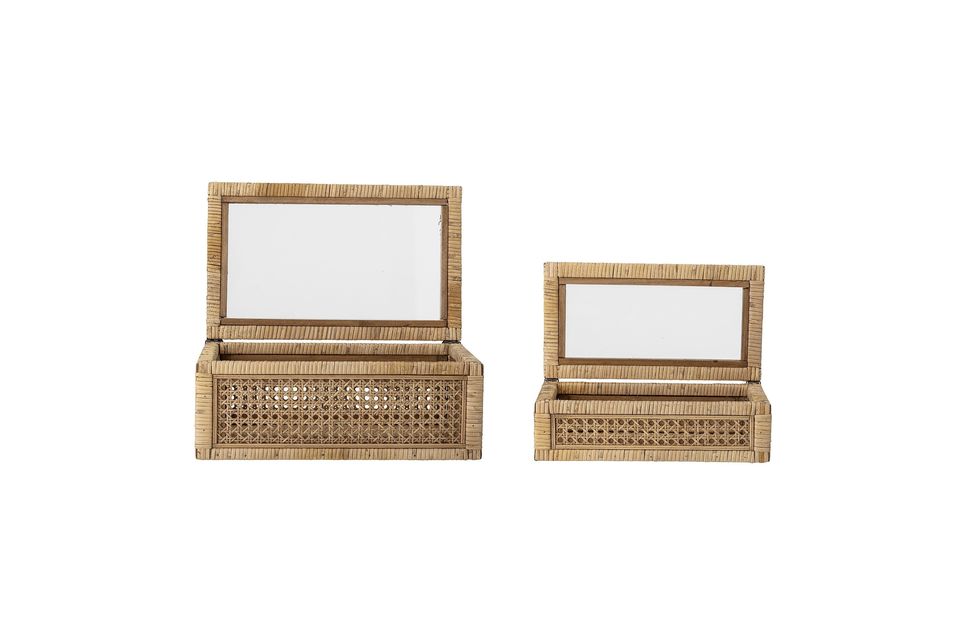 Set of 2 Belmont Pine Boxes - 5