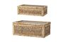 Miniature Set of 2 Belmont Pine Boxes Clipped