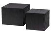 Miniature Set of 2 black coffee tables Sanne 4