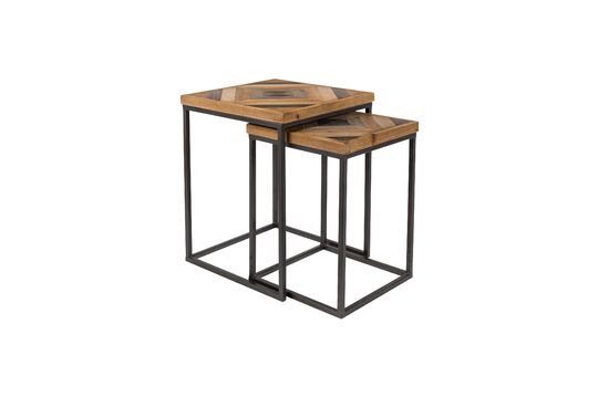 Set of 2 Joy side tables Clipped