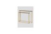 Miniature Set of 2 Trani gold marble consoles 1