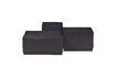 Miniature Set of 3 black wooden side table Pim 4