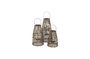 Miniature Set of 3 Skagen bamboo lanterns Clipped